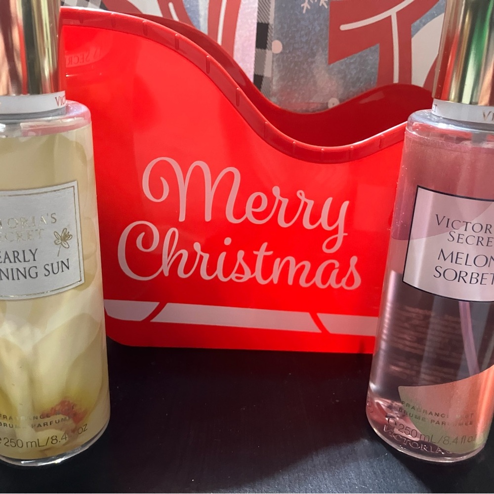 Victoria's Secret Pearly Morning Sun & Melon Sorbet Body Wash Set